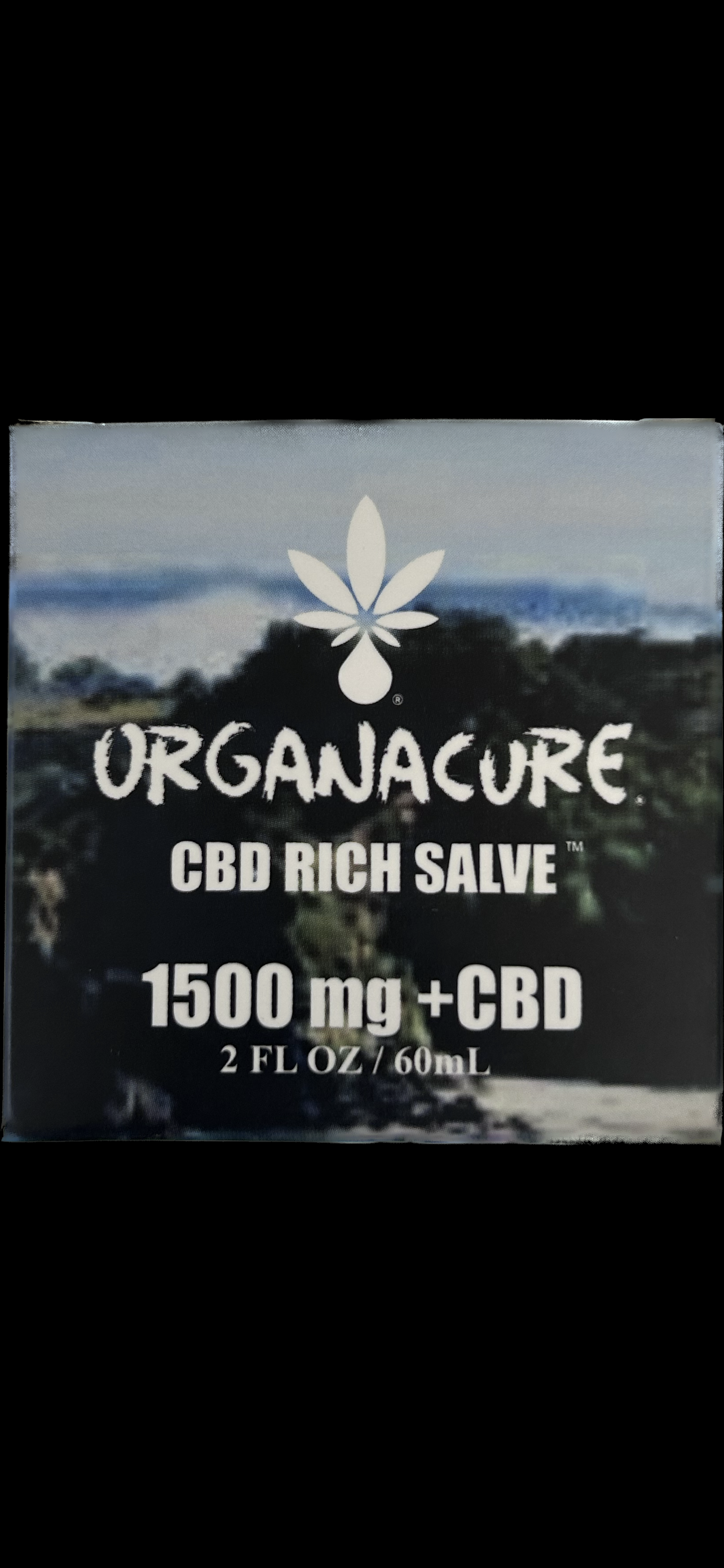 ORGANACURE™ CBD RICH SALVE™ | Extra Strength | (Zero-Thc) Pain Relief Formula | 2 FL OZ (60 mL) | Classic