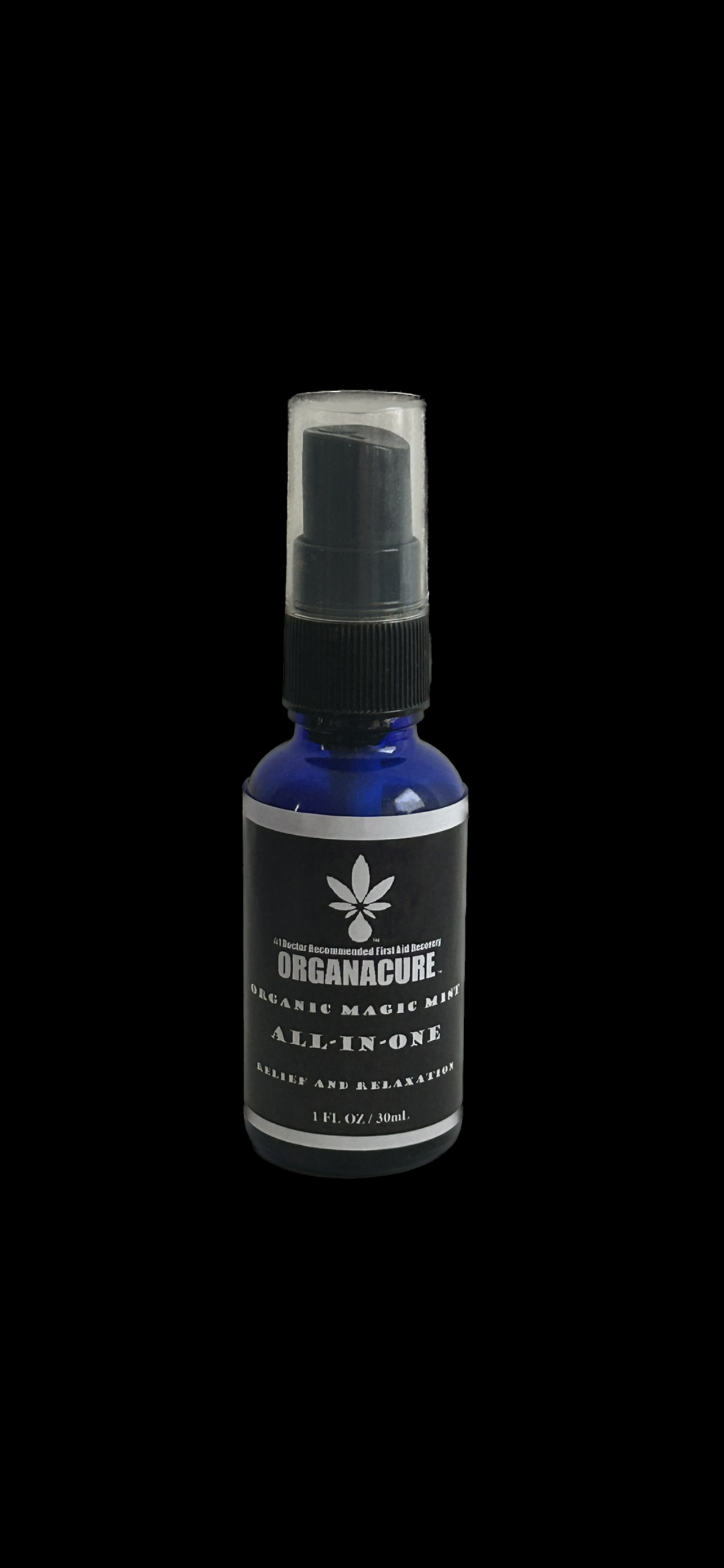 ORGANACURE™ CBD RICH ORGANIC MAGIC MIST™ | Extra Strength | (Zero-Thc) Pain Relief Formula | 1 FL OZ (30 mL) | Classic