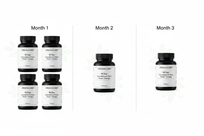 ORGANACURE® 90 Day Cannabinoid Rich Target Therapy (Capsules)